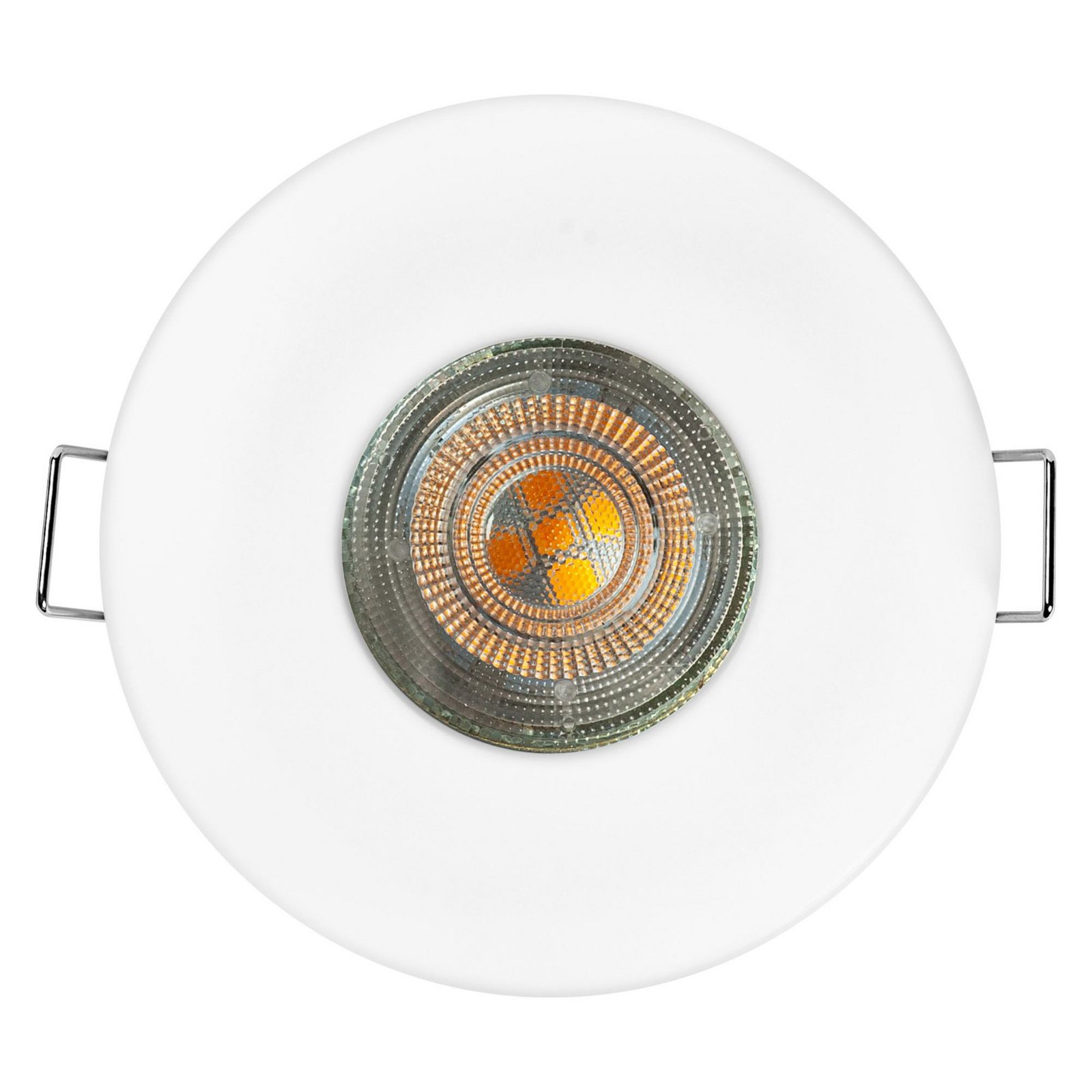 OSRAM LED-Deckeneinbauspot RECESS, weiß Ø 9 cm IP65 GU10-LED