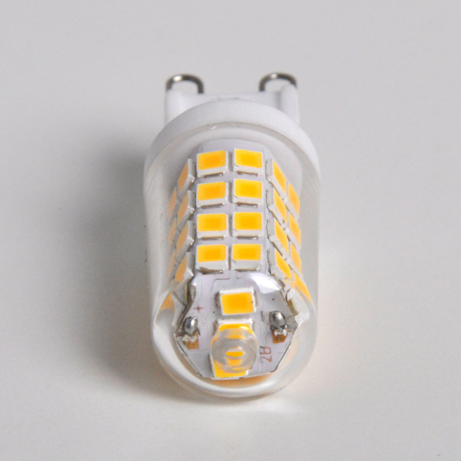 Lindby Ampoule à broche LED, jeu de 5, G9, 3 W, transparent, 3.000 K