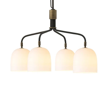 Howard 4 Chandelier Short Bone China - GUBI