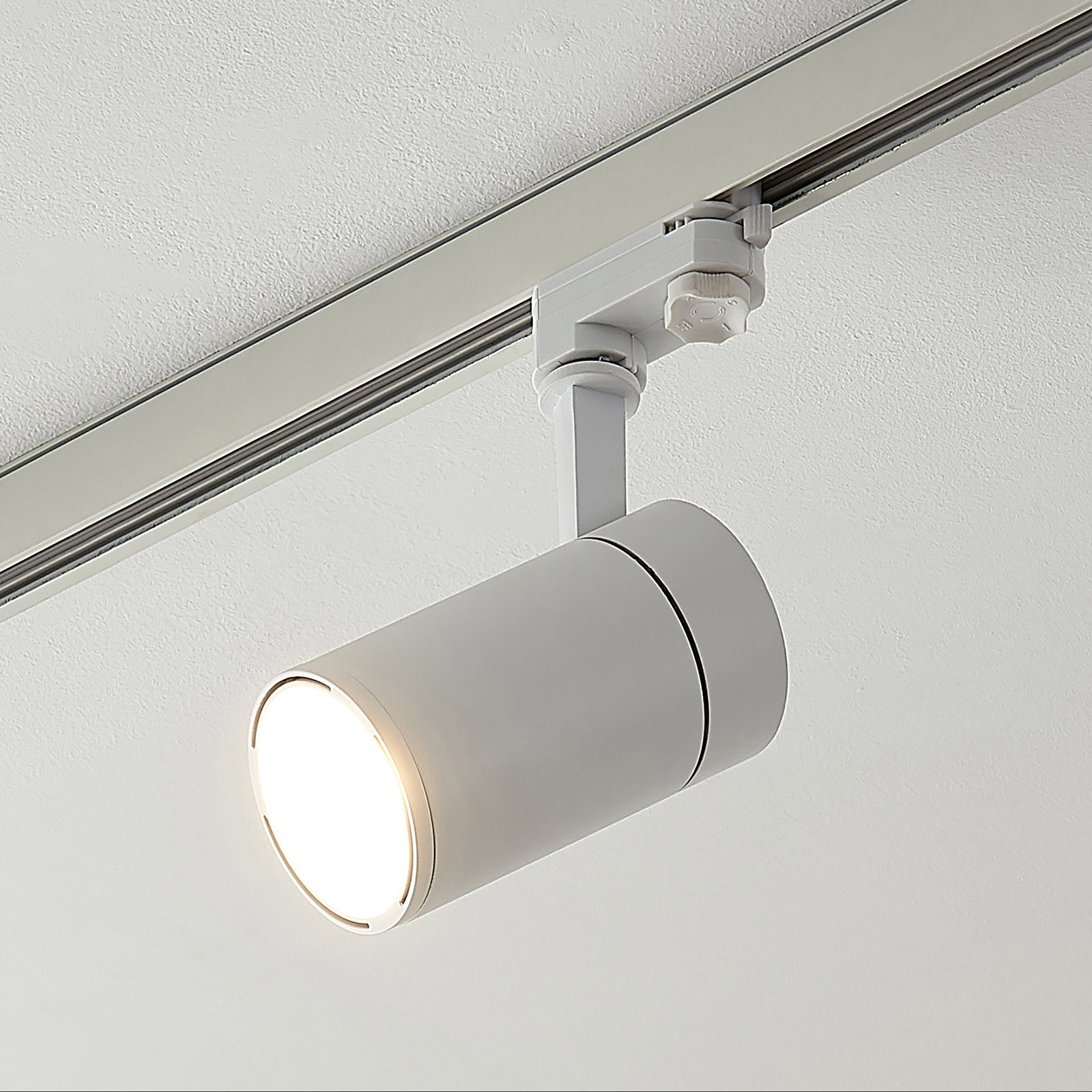 Arcchio Cady LED-skinnespot, hvidt 36° 22W - indendørsbelysning Arbejdsværelse