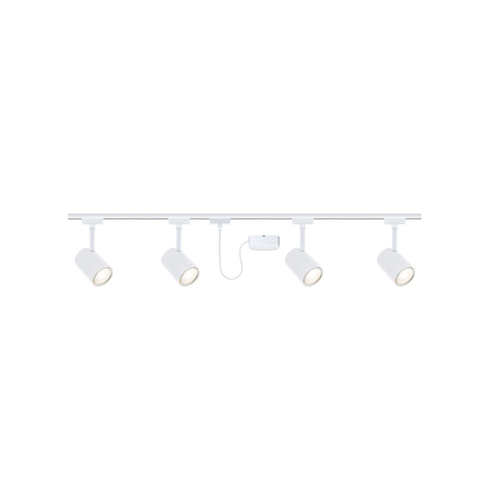 Kit de démarrage Paulmann Luxe, blanc, alimentation par câble, GU10