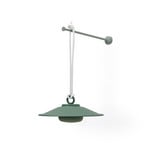 Fatboy Chap-O LED, luce a sospensione ricaricabile, verde, dimmerabile,