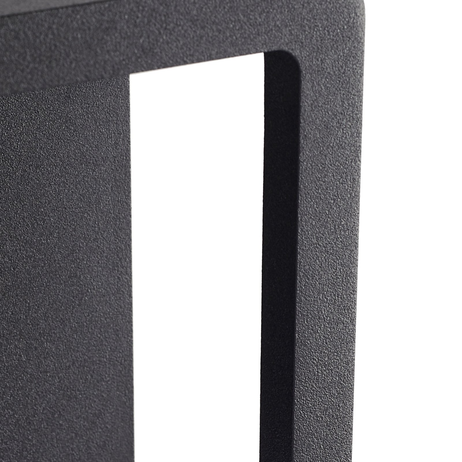 Thorvid LED Outdoor Wall Lamp H18 Black - Lucande