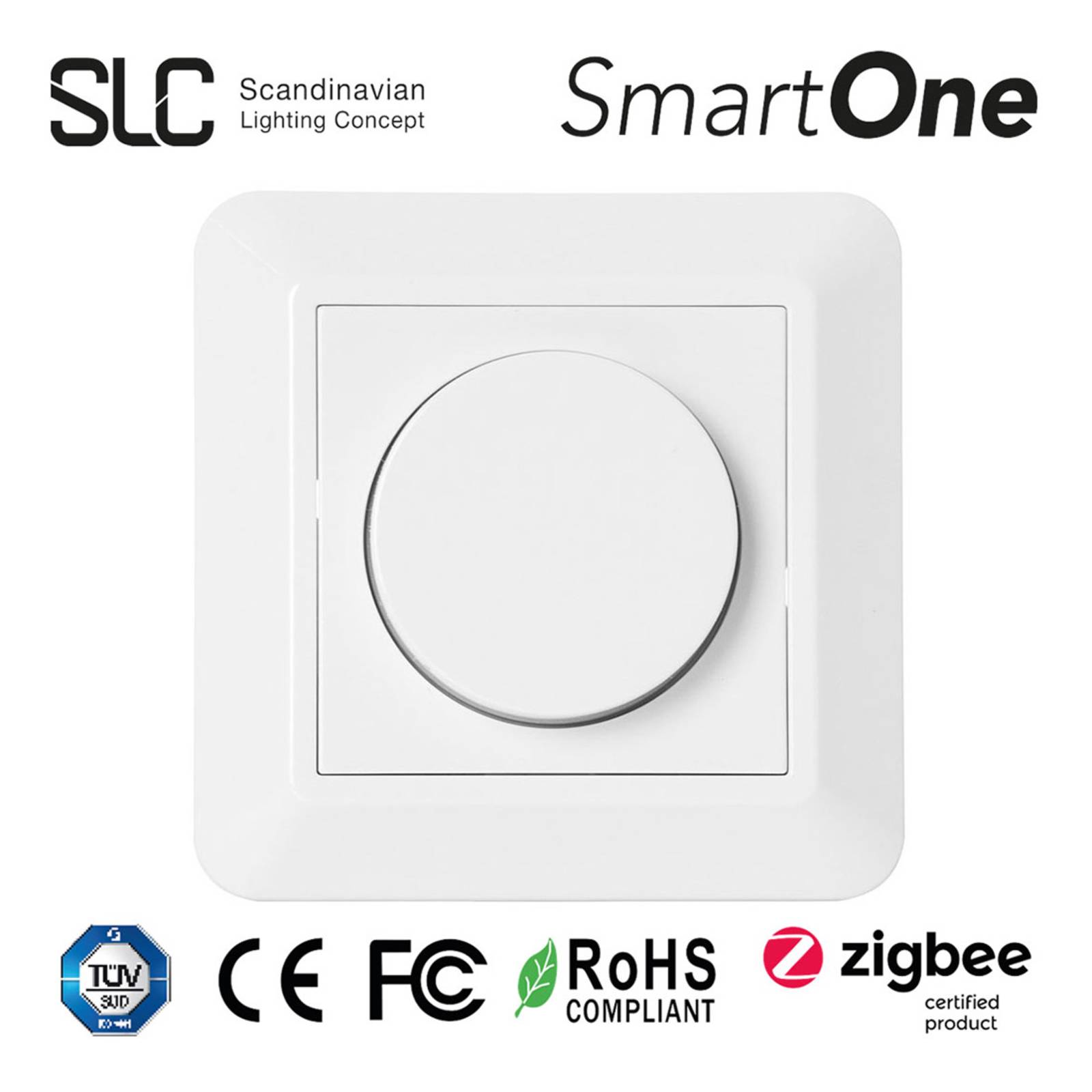 Ściemniacz ścienny SLC SmartOne AC 250W ZigBee