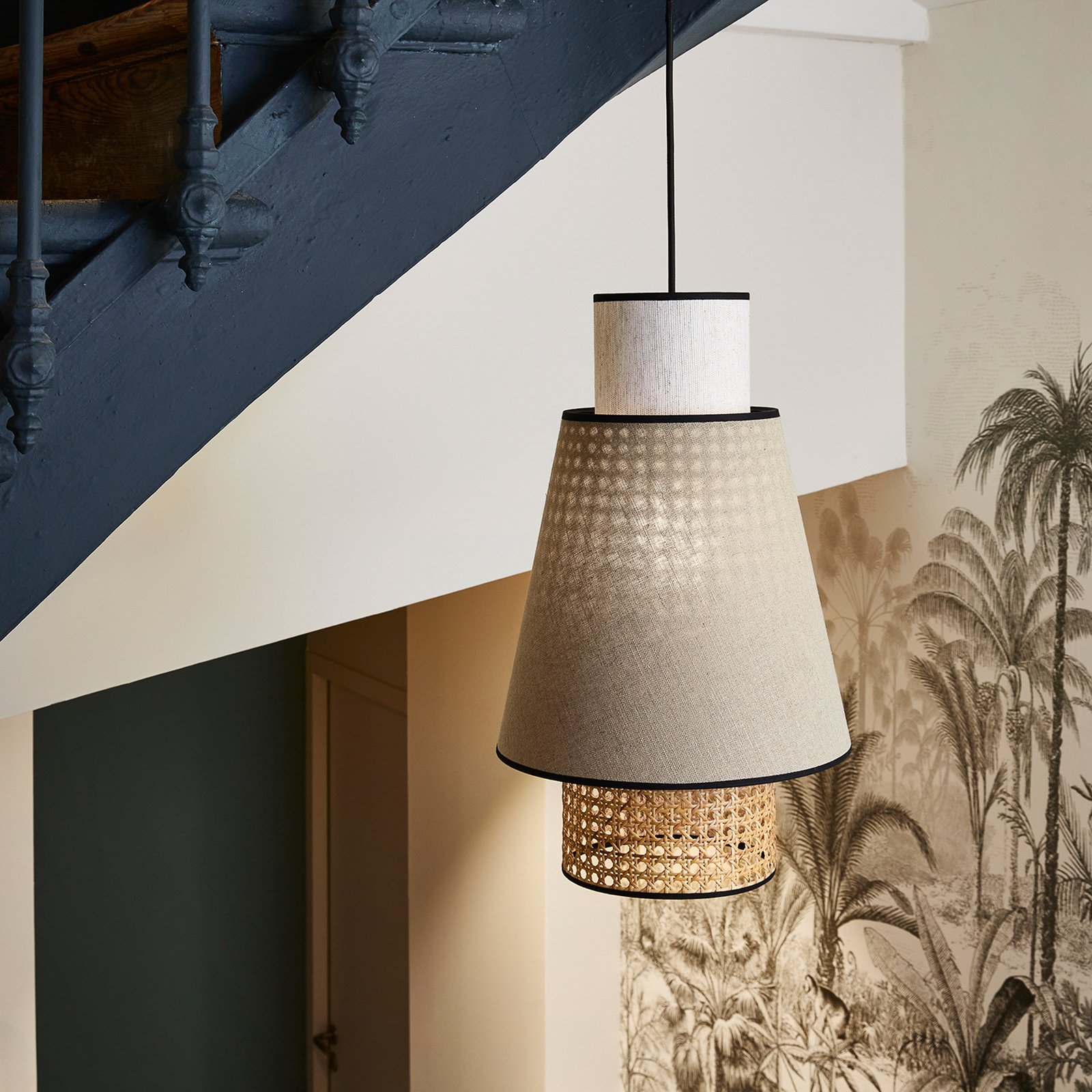 Singapour S Hängeleuchte, nude - MARKET SET Singapour S Hängeleuchte, nude - MARKET SET