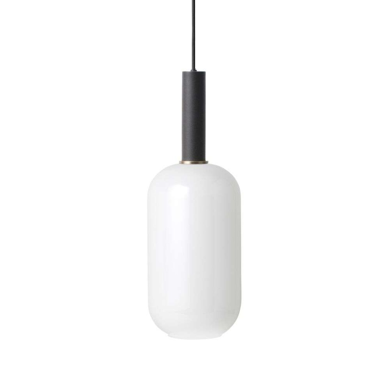 Collect Závěsná Lampa Opal Tall High Black - Ferm Living