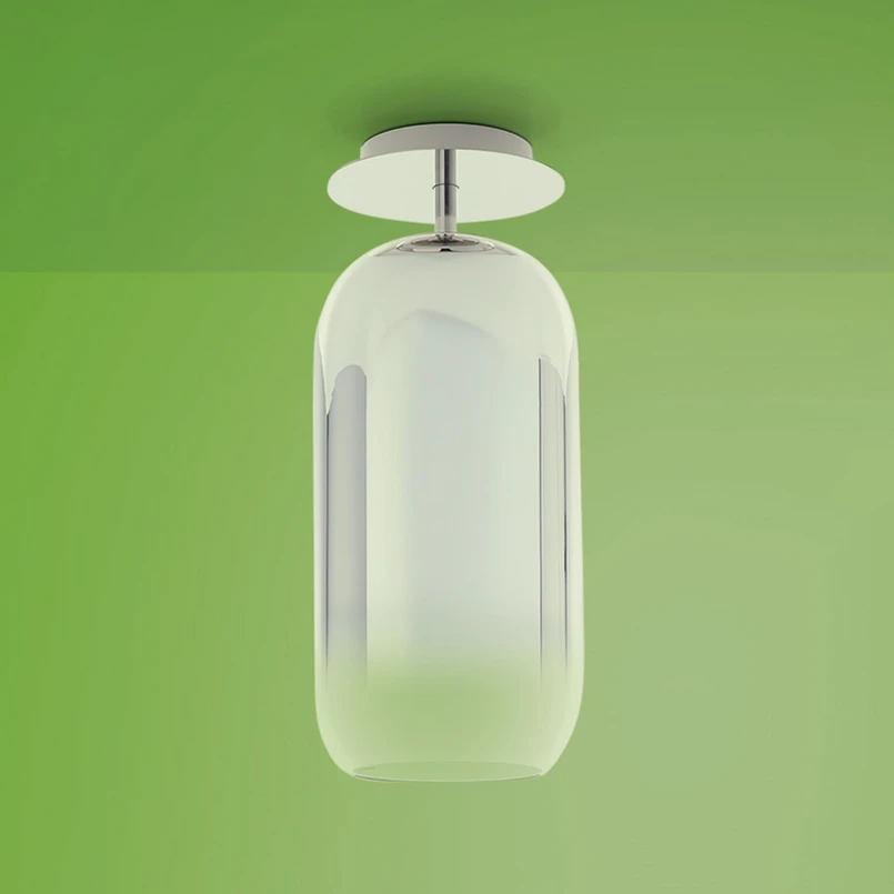 Artemide – Gople Mini Deckenleuchte Silver