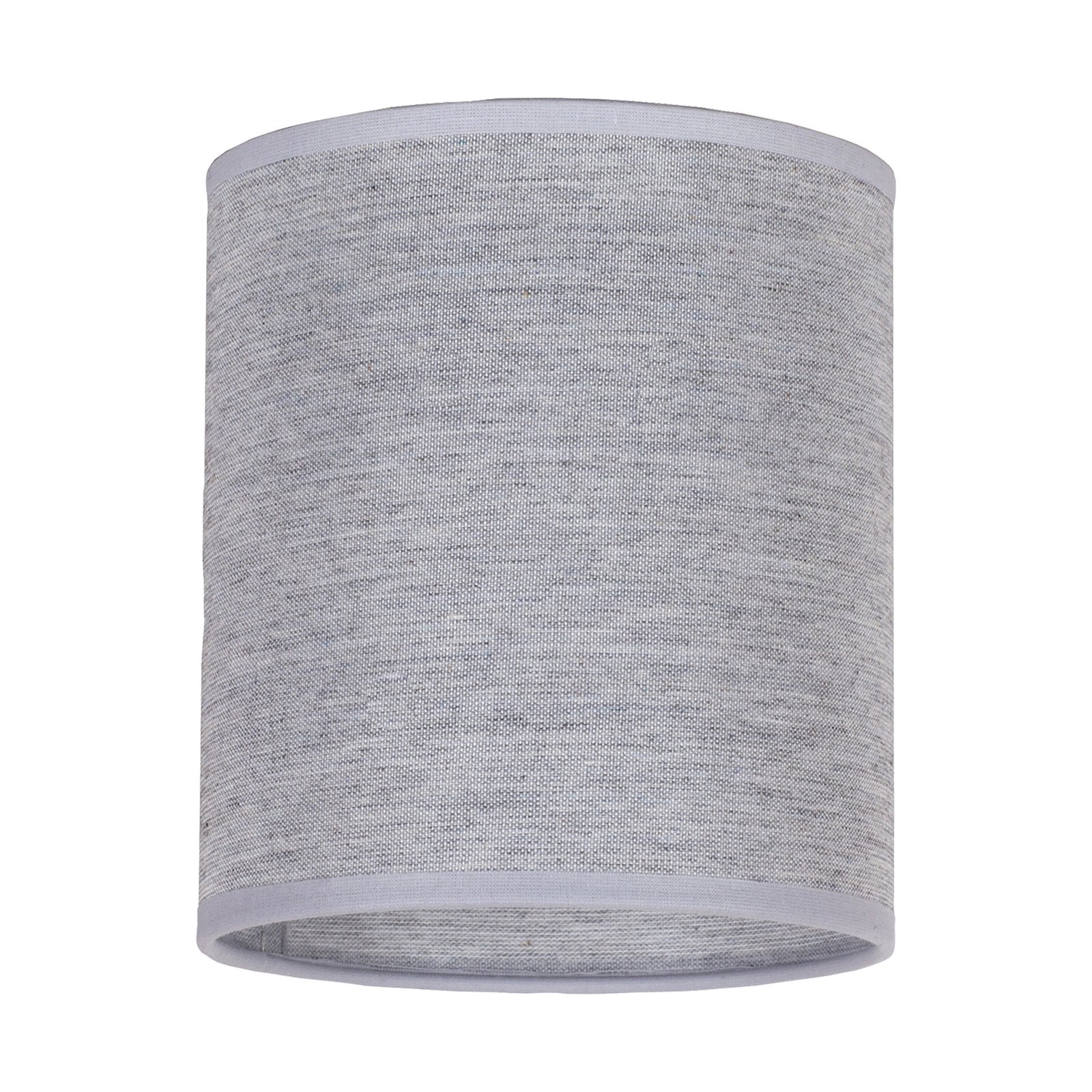 Roller lampshade, grey, Ø 13 cm, height 15 cm