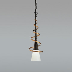Lampada sospensione BONITO ruggine 50 cm