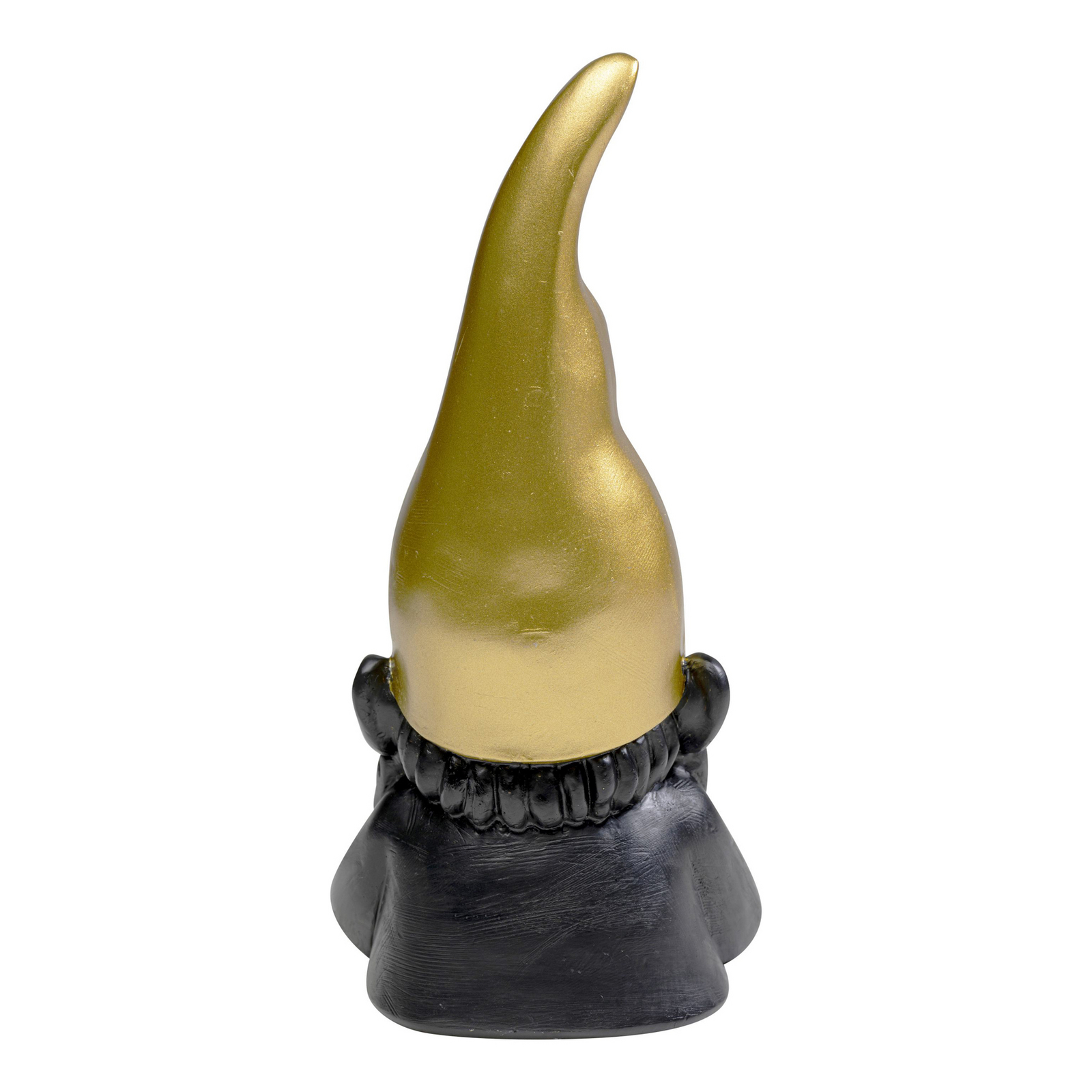 KARE Deko-Figur Zwerg, schwarz/gold, Höhe 21 cm, Polyresin