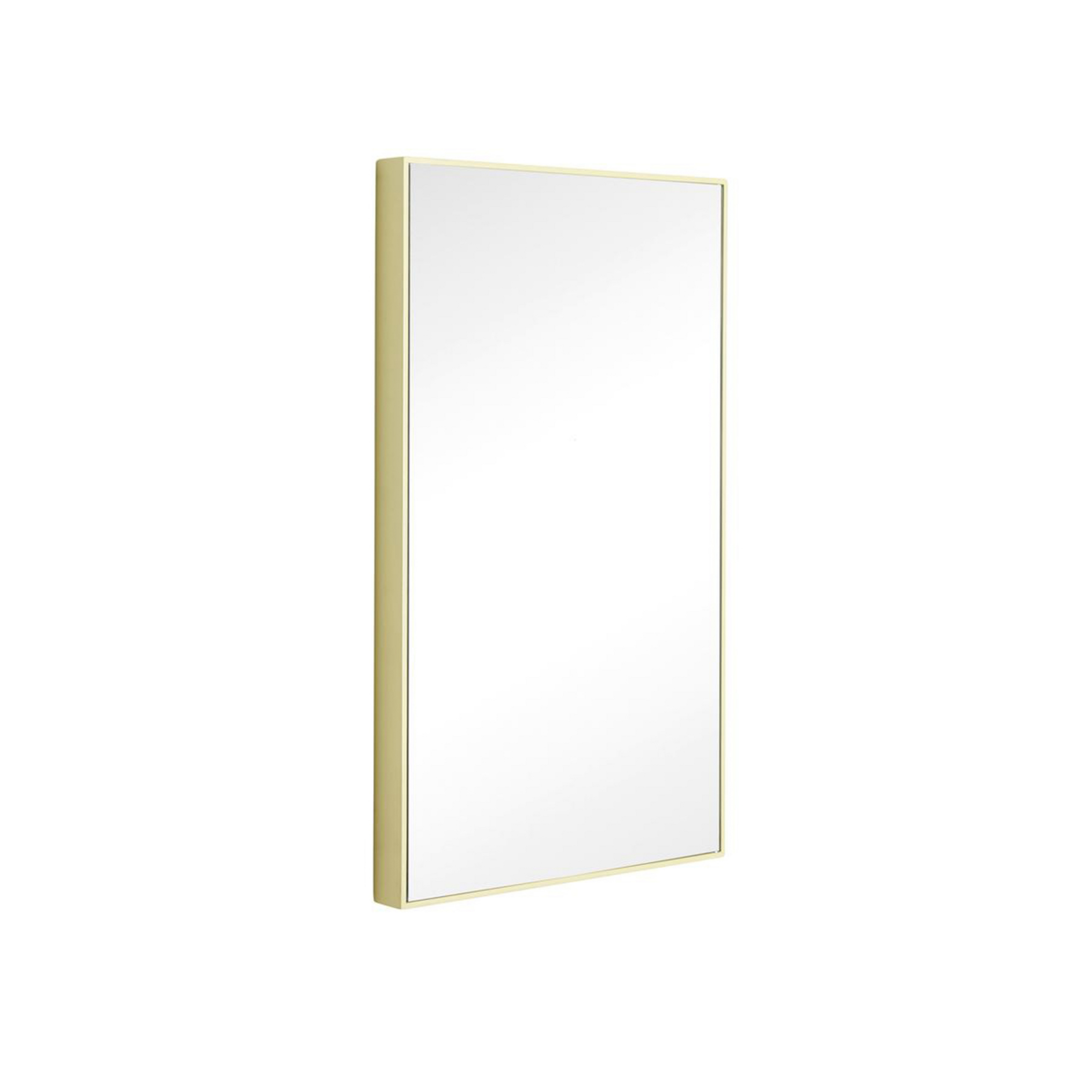 HÜBSCH miroir Shine Medium, jaune, 32 x 55 cm