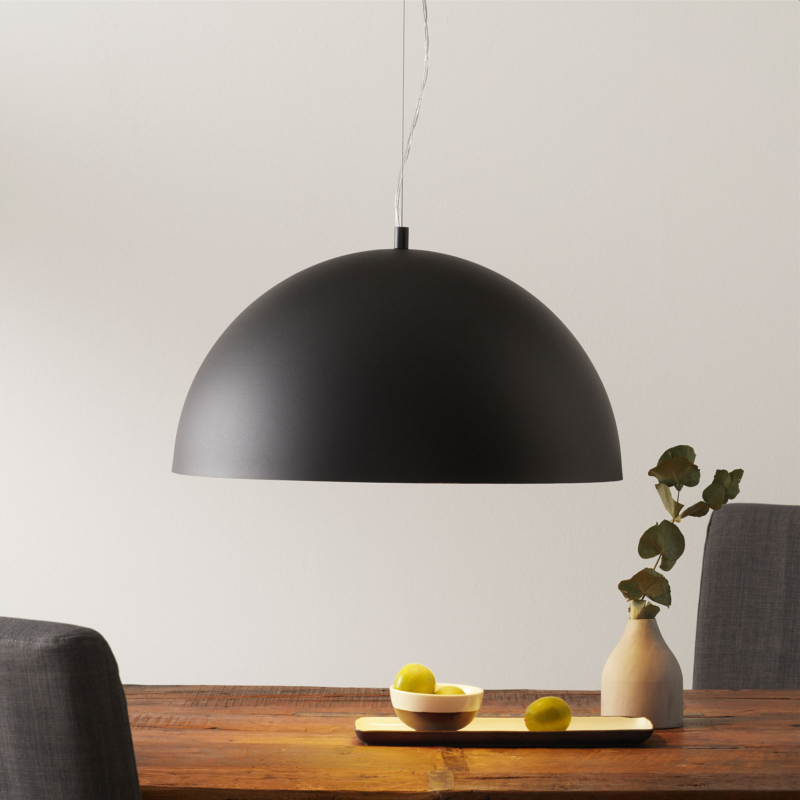 EGLO Gaetano 1 pendant light black/gold, for Living / Dining Room, steel, E27, 60 W, energy efficiency: A++