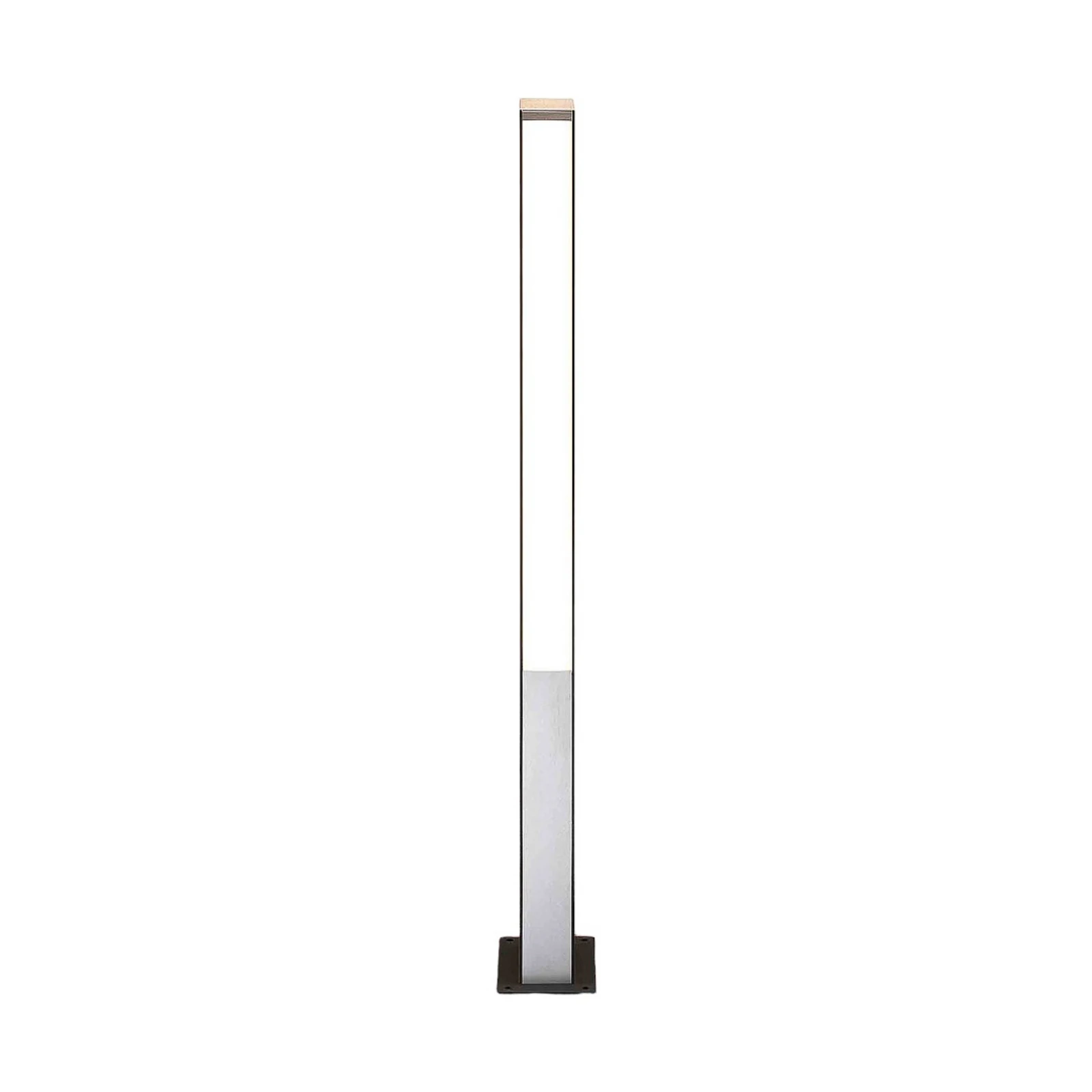 Λαμπτήρας προβολής LED Lucande Aegisa, 80 cm, ανθρακί, μέταλλο, IP54
