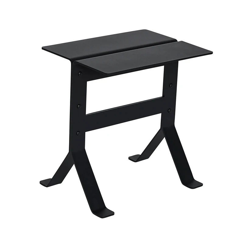 Hübsch - Fold Bijzettafel Zwart