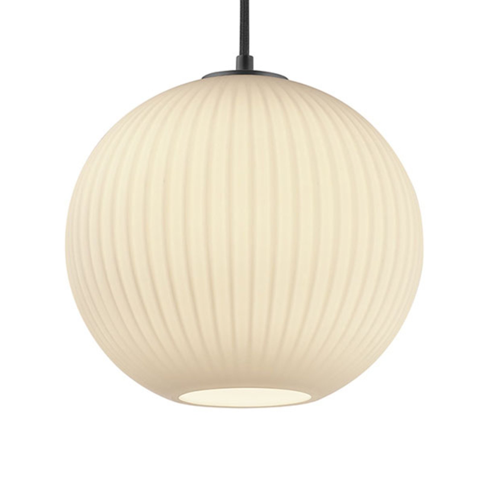 B-Leuchten Loft pendant light, 1-bulb, for Living / Dining Room, glass, E27, 60 W, energy efficiency: A++