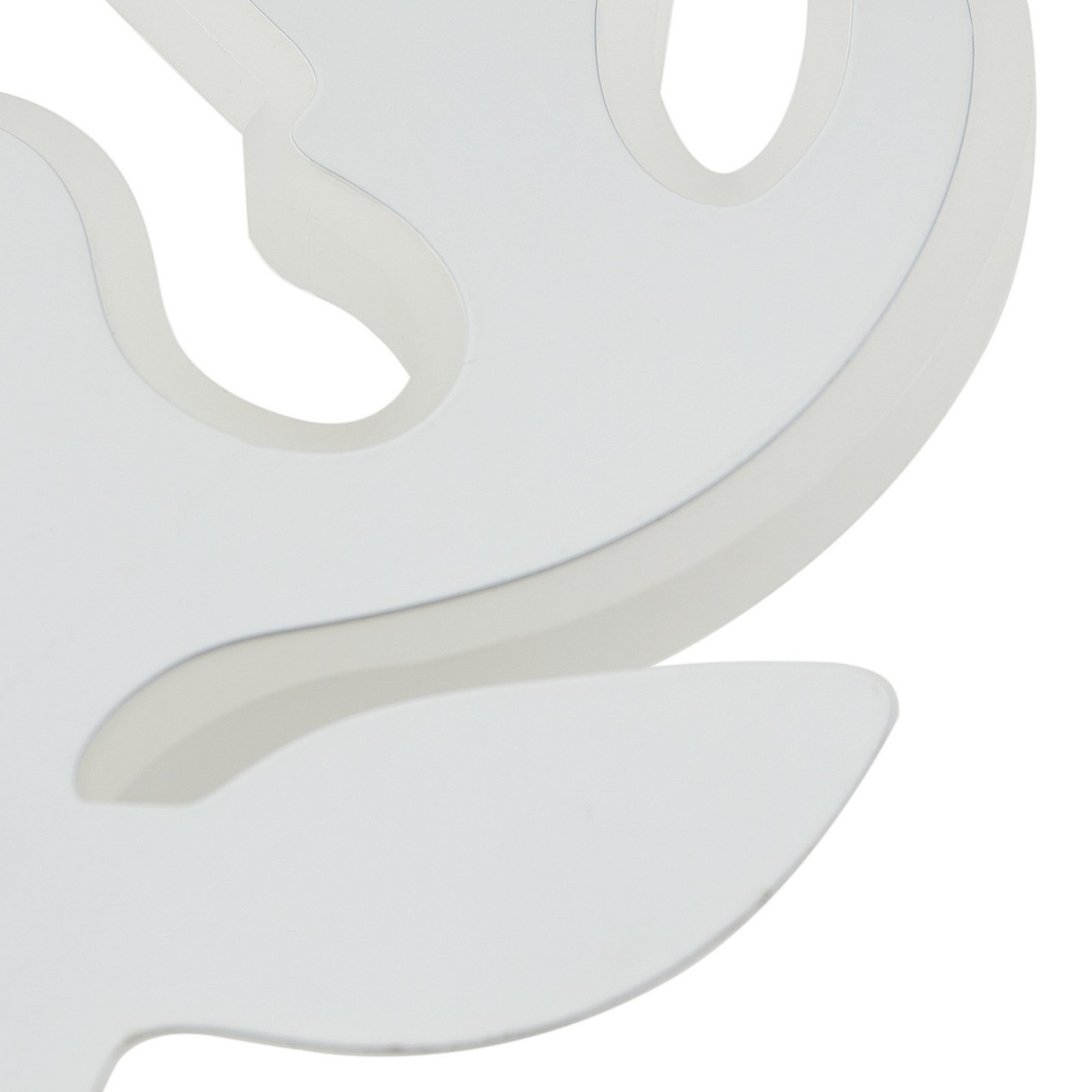 Applique murale LED Lindby, blanc, métal, renne