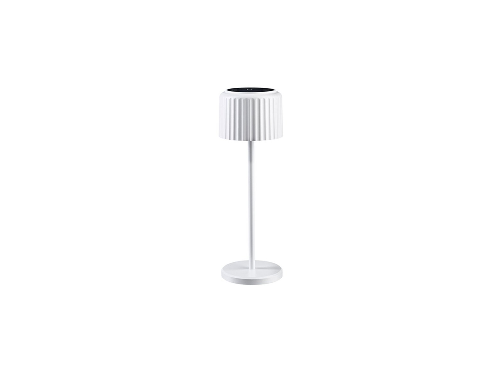 Else Solcelle Bordslampa w/USB-C Dim. IP44 Vit - Paulmann