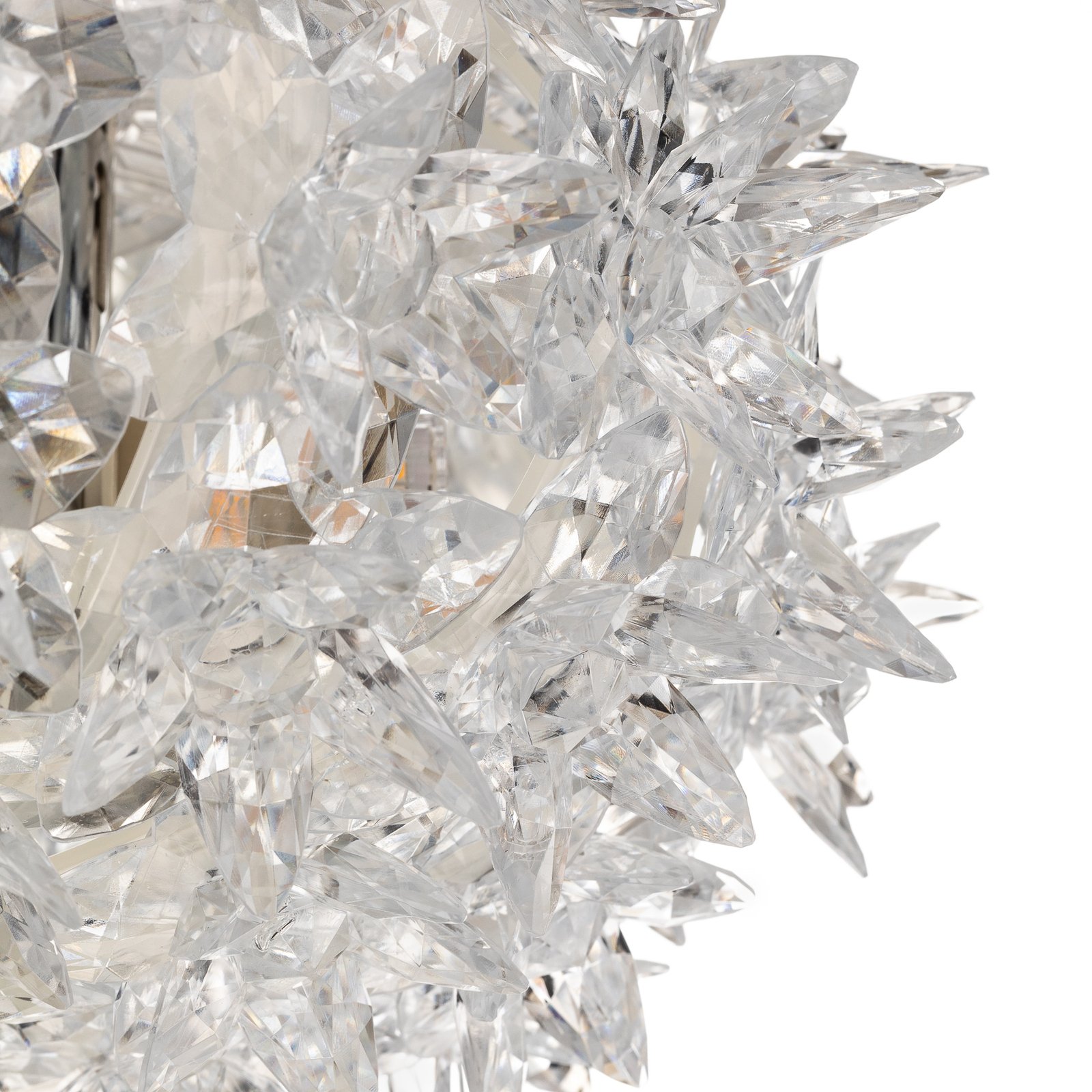 Bloom CW2 Applique Murale/Plafonnier Cristal - Kartell