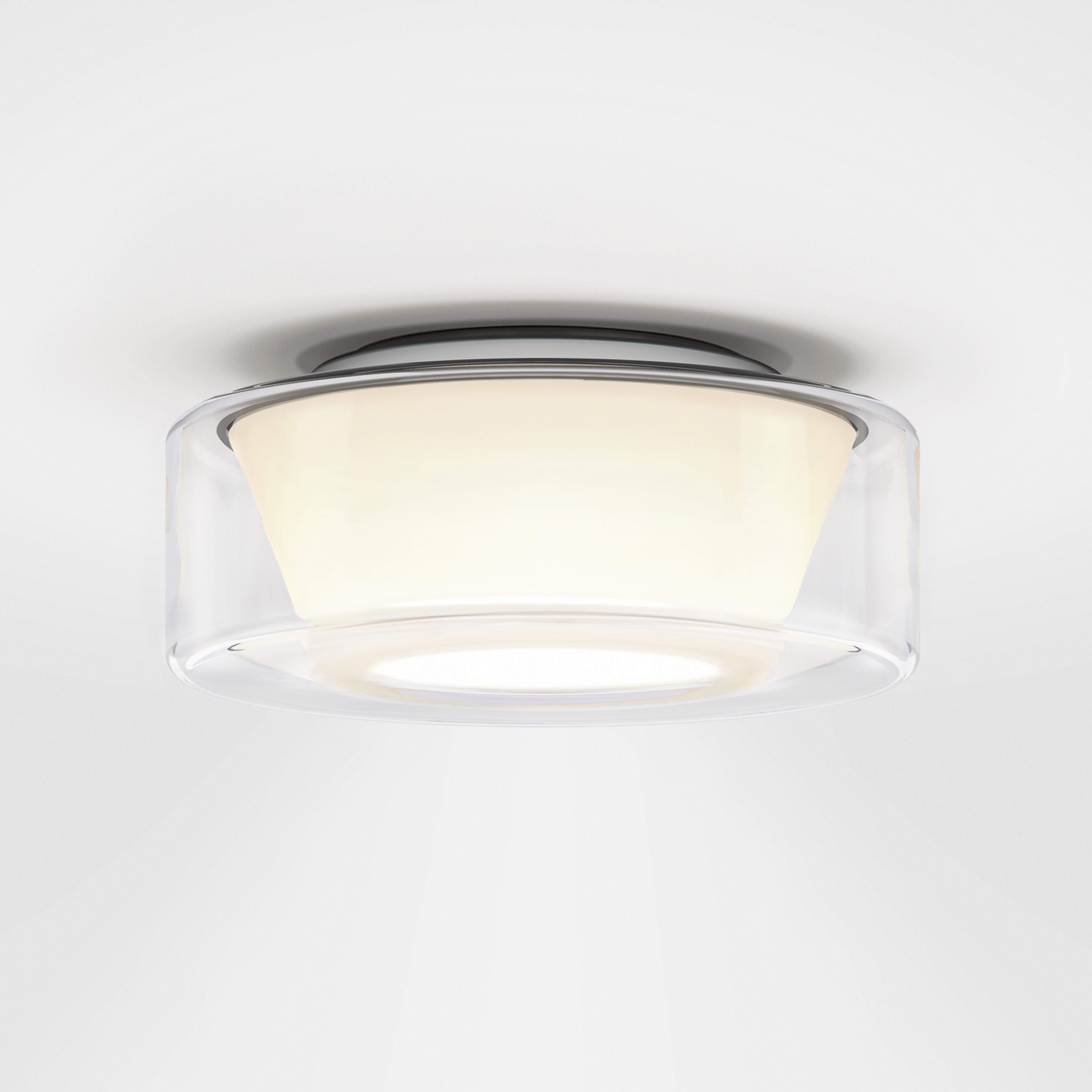 Curling M ceiling lamp 927 glass/conical - serien.lighting