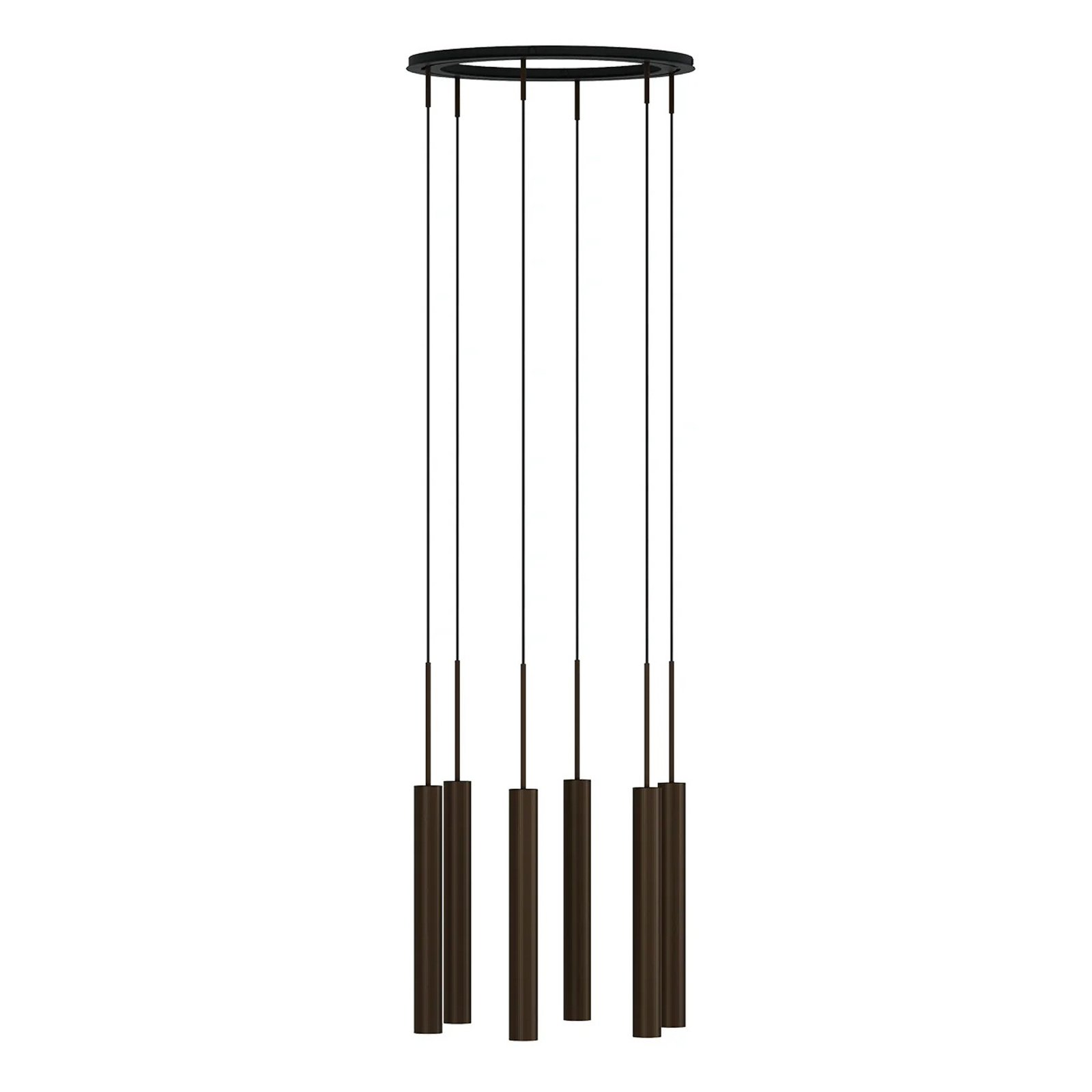 Tubulaire 6 Lustre Alu/Anodized Bronzed - Audo Copenhagen
