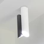 Stropní svítidlo Nemo Tubes LED dvoudílné bílé/šedé