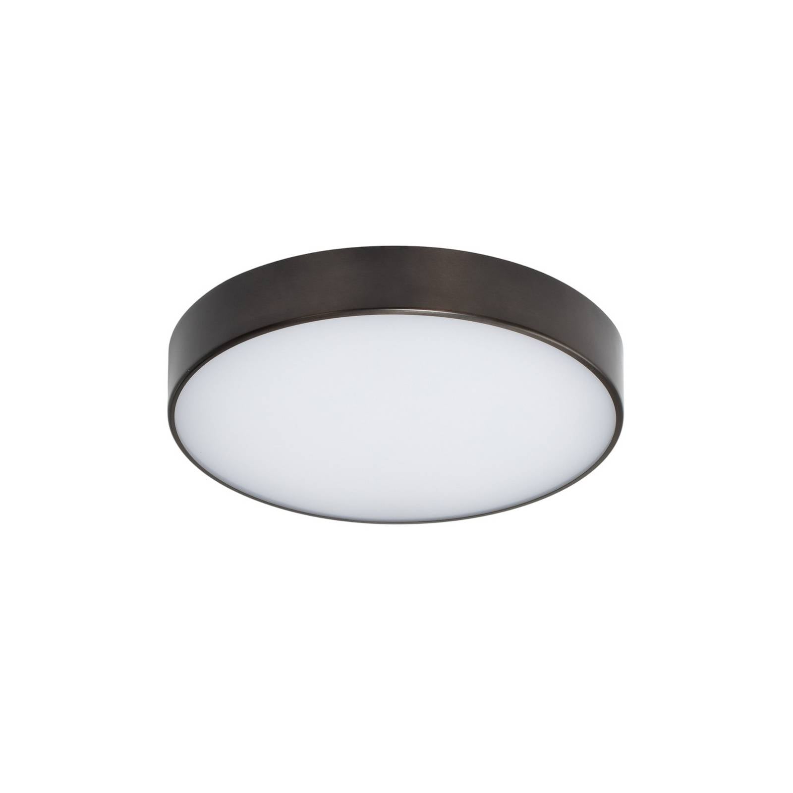 LED-Deckenleuchte Timur, anthrazit, Stahl, Ø 34 cm