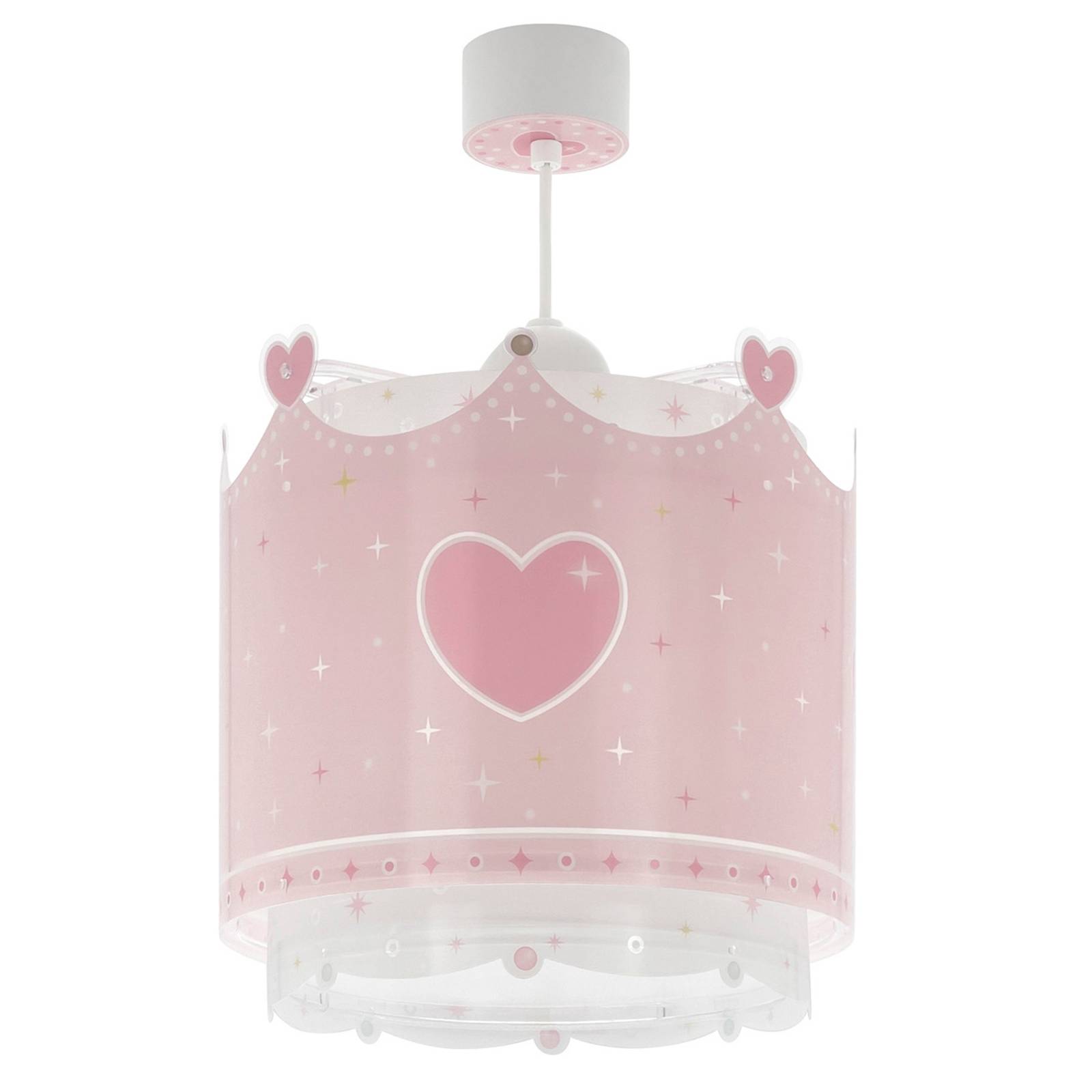 Lampa wisząca Dalber Little Queen w kształcie korony