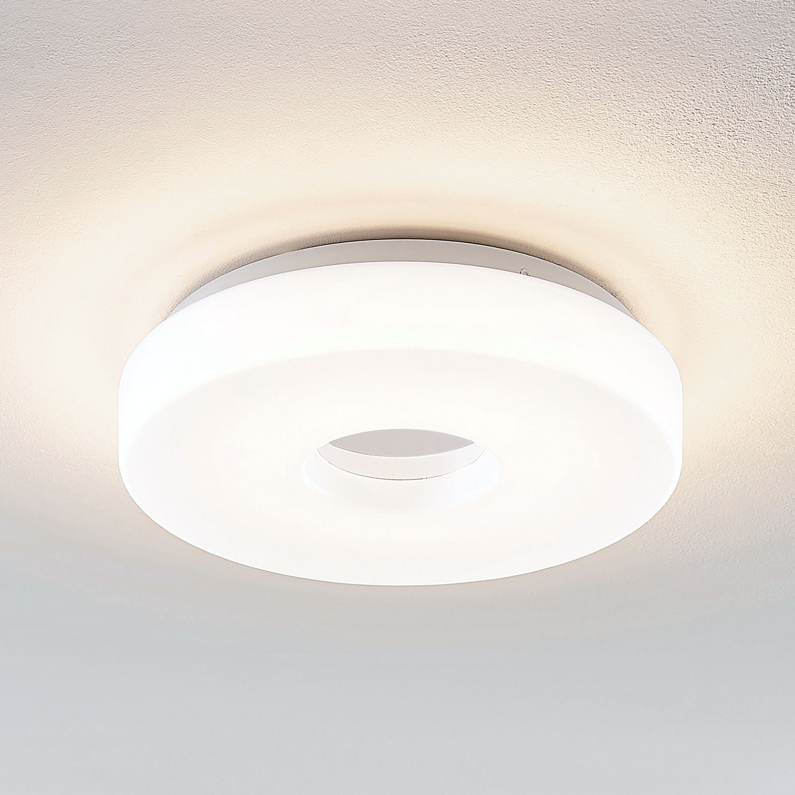Lindby Florentina LED-loftlampe, ring, 29,7 cm