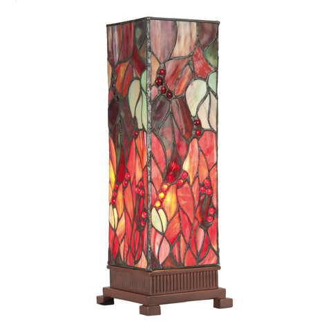 9235 bordlampe i Tiffany-look