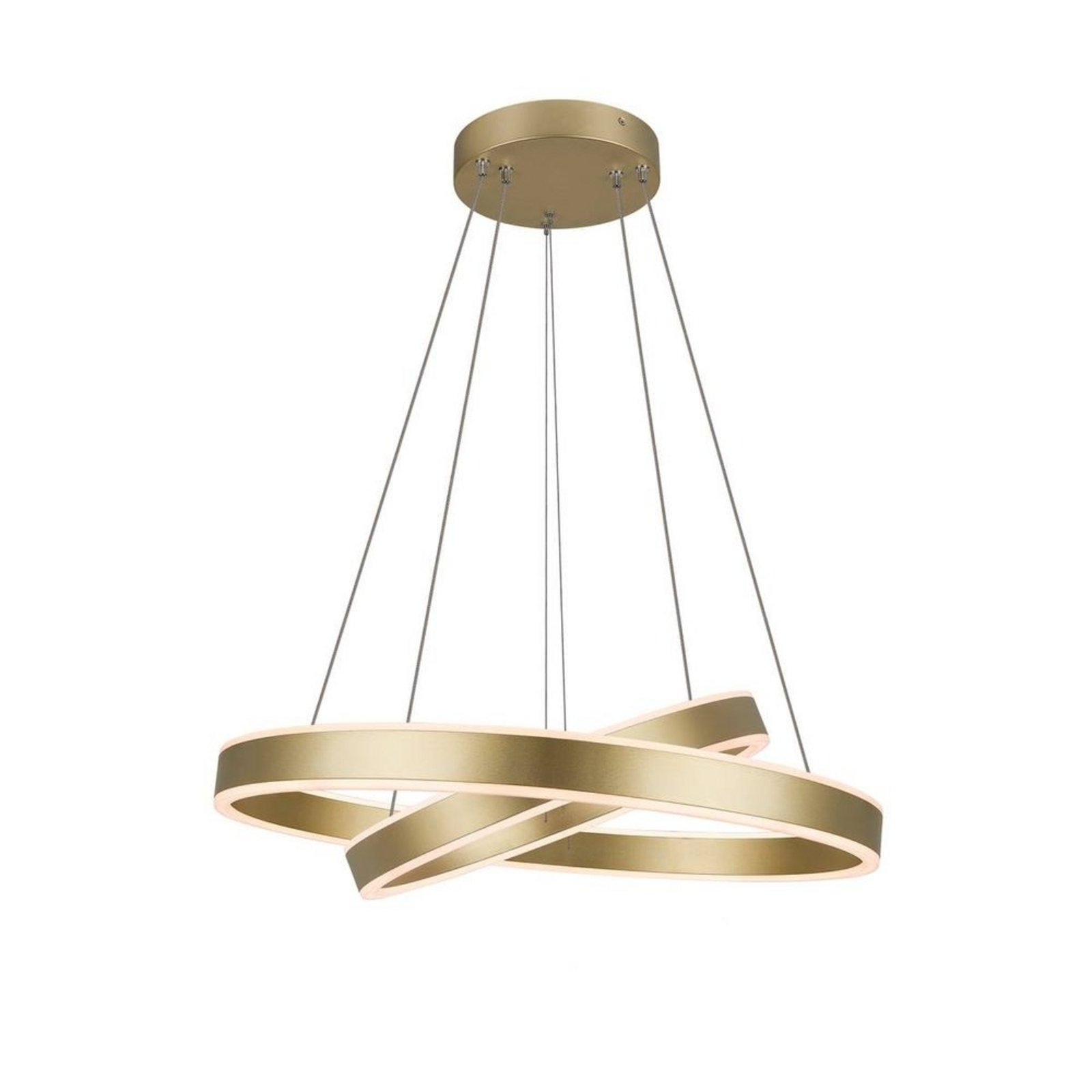 One Double Up/Down Lustră Pendul 2700/3000K Brass - SLV