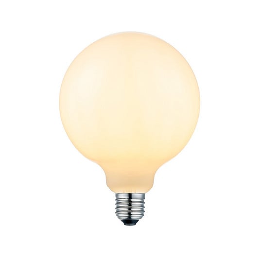 Izzó LED 6,5W (650lm) Globe Ø125 Opal Dimmable E27 - COLORS