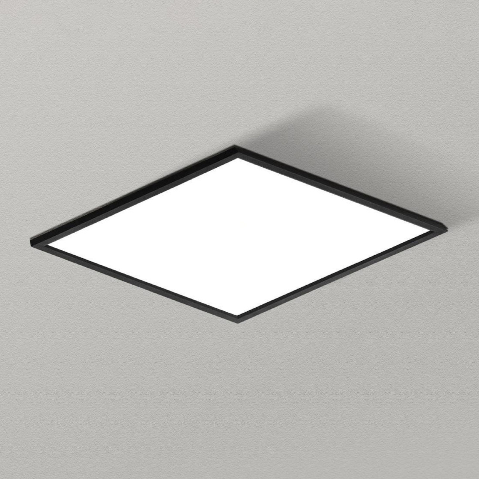 EGLO connect Salobrena-C LED panel čierny 60x60 cm