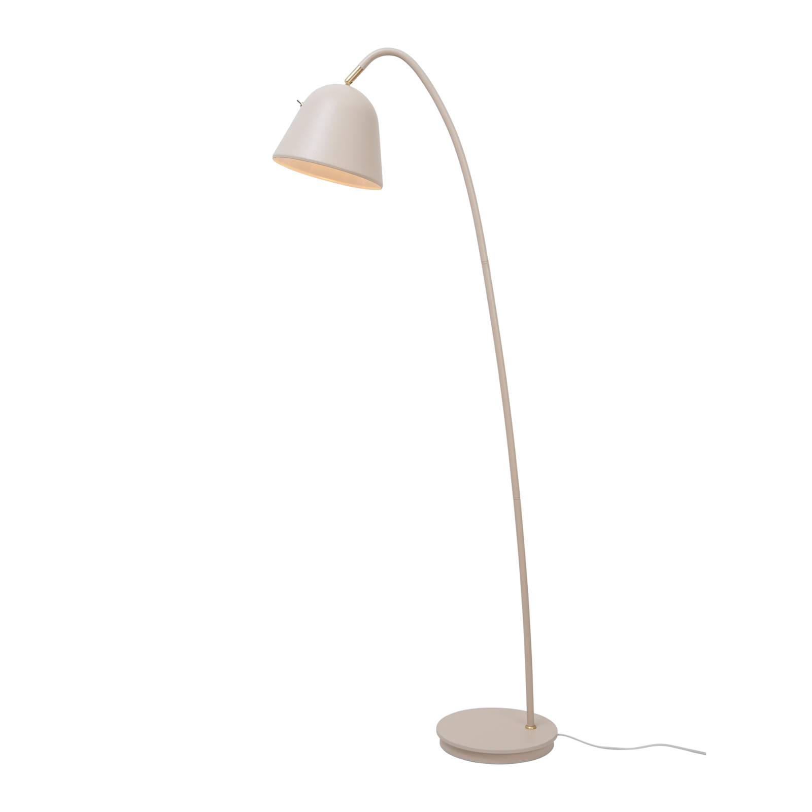 Fleur floor lamp with an adjustable lampshade
