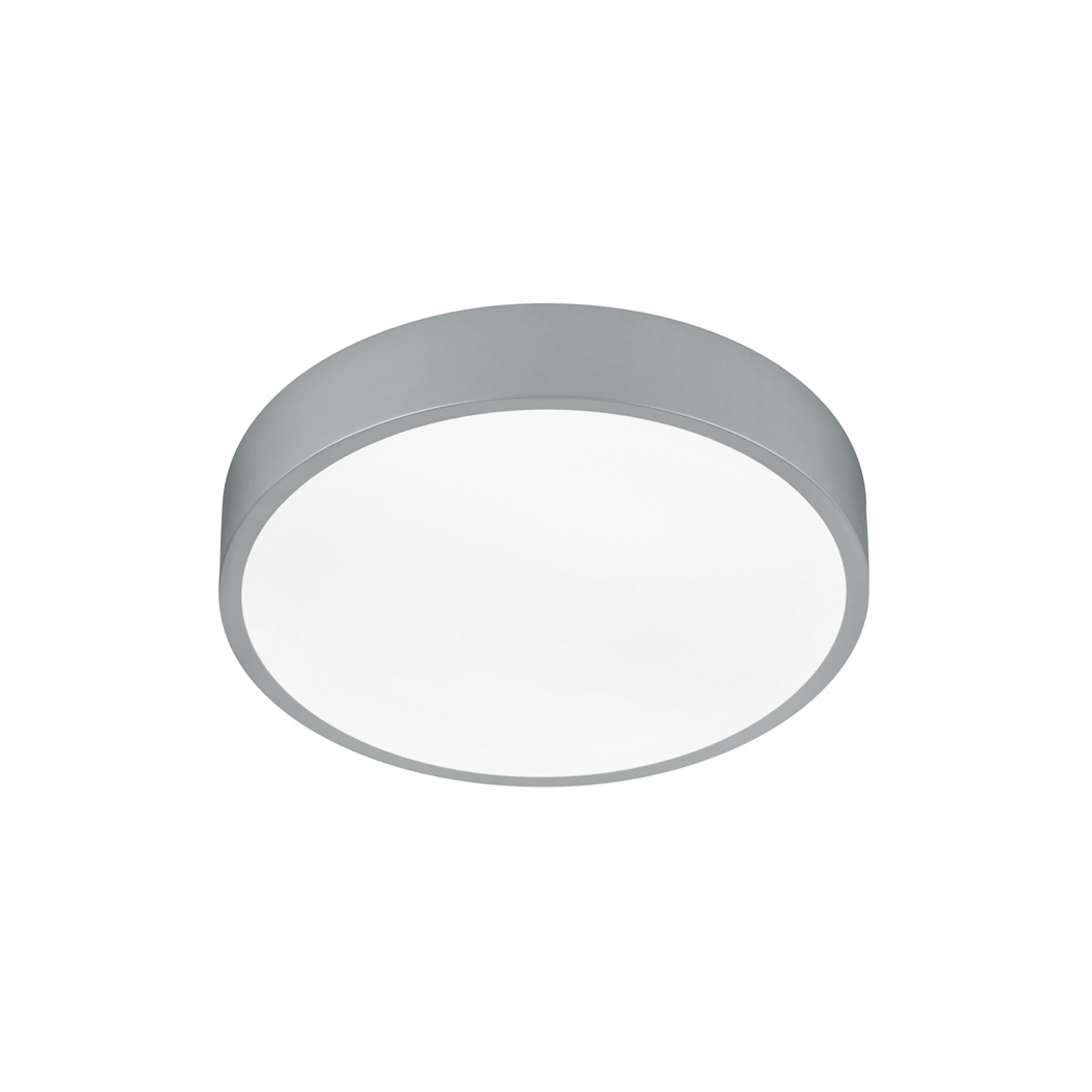 LED-loftslampe Waco, CCT, Ø 31 cm, titanium