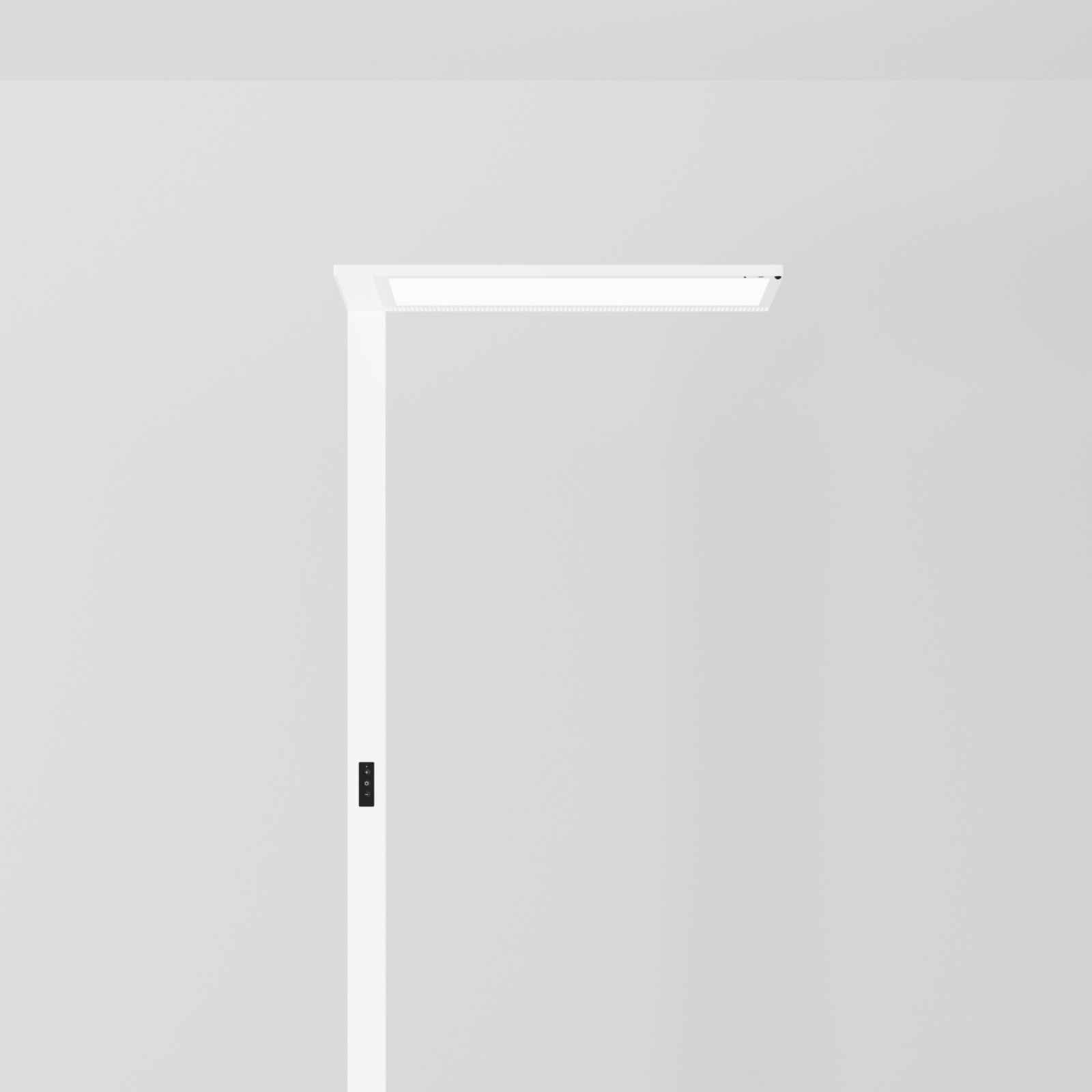 REGENT LIGHTING Regent Lighting Lightpad LED 1 tunable white left, for Workroom / Office, aluminium, 74 W, energy efficiency: A+, L: 77.6 cm, W: 29.7 cm, H: 200 cm
