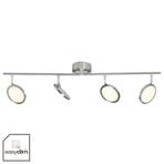 Dimmable LED ceiling light Scope, four-bulb