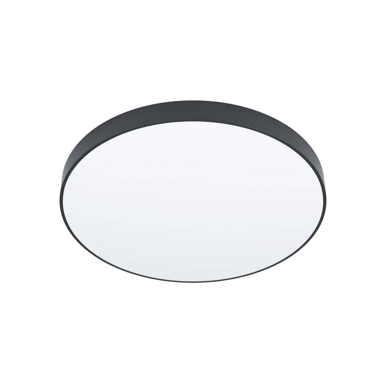 Plafonieră cu LED Zubieta-A negru Ø45cm