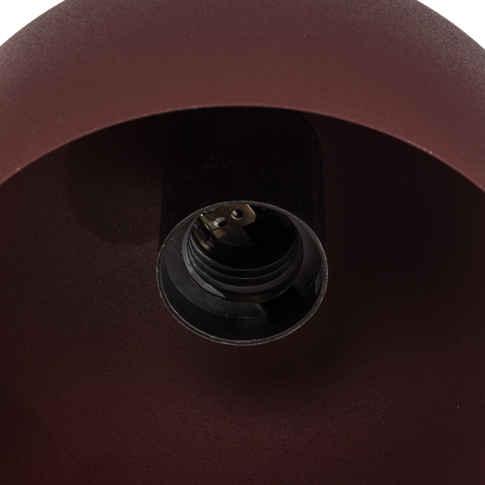 Sool hanging light, dark red, Ø 15 cm, 1-bulb, metal, E27 Sool hanging light, dark red, Ø 15 cm, 1-bulb, metal, E27