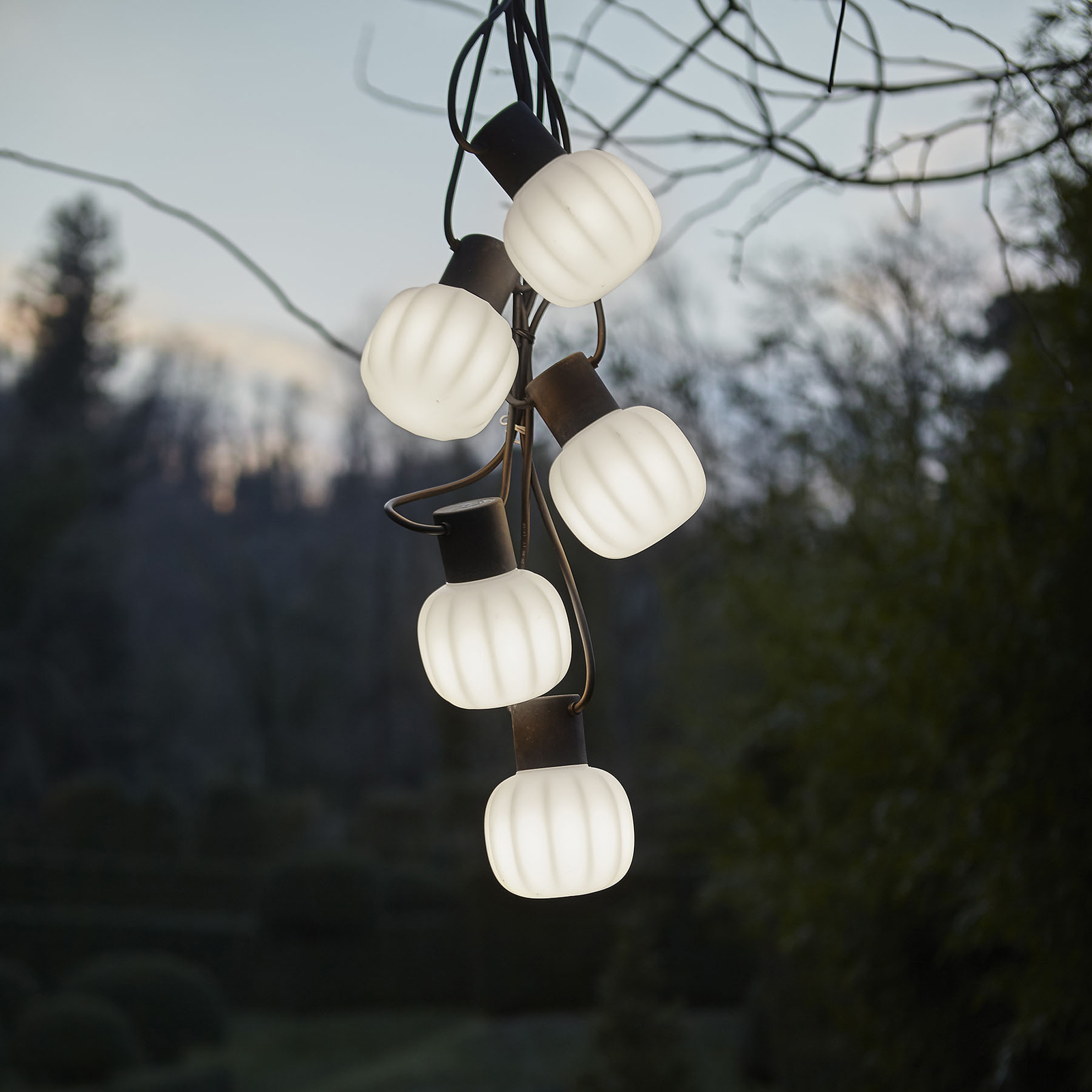 Martinelli Luce Kiki buiten-lichtketting 5-lamps