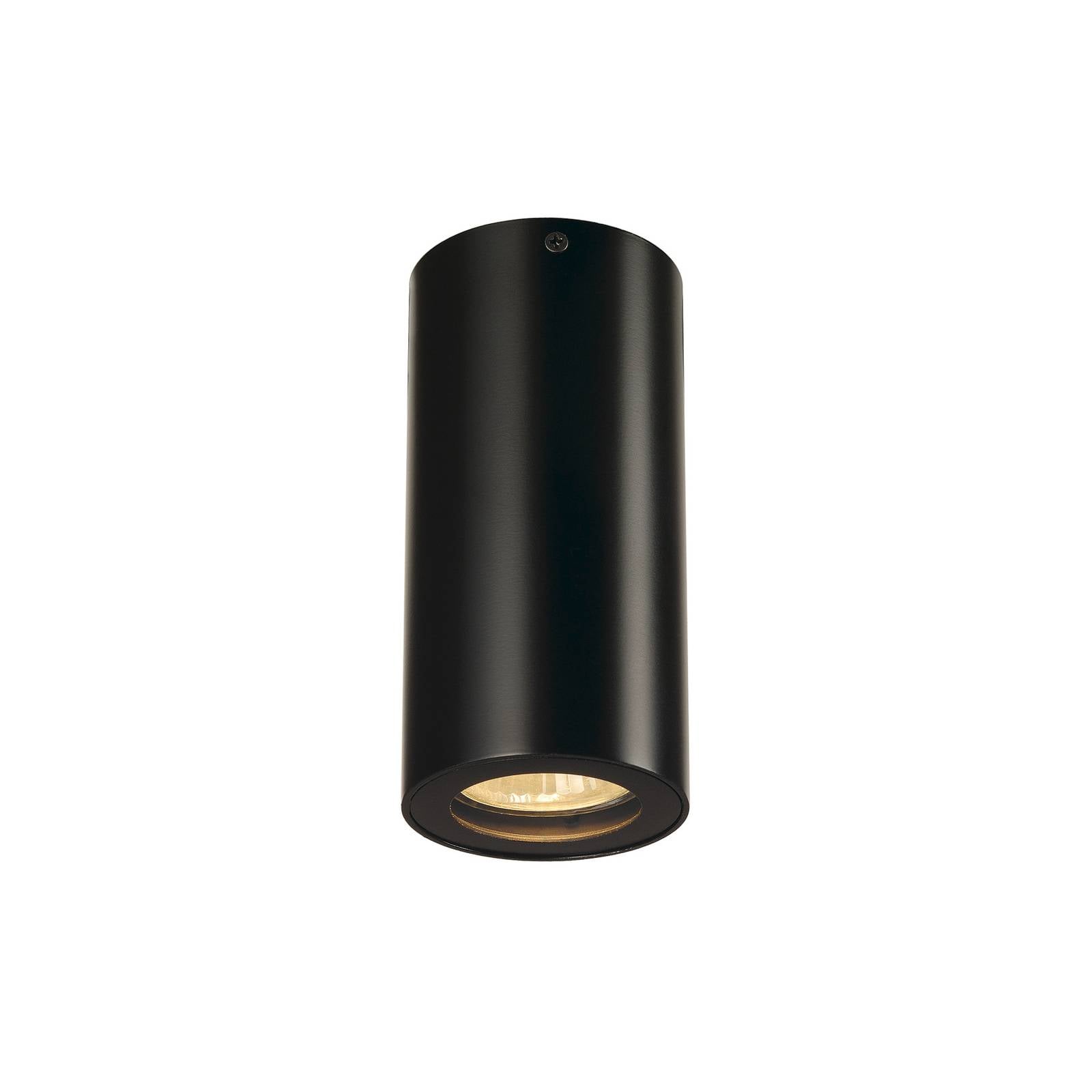 SLV Deckenleuchte Enola B, schwarz, Aluminium, Höhe 14 cm