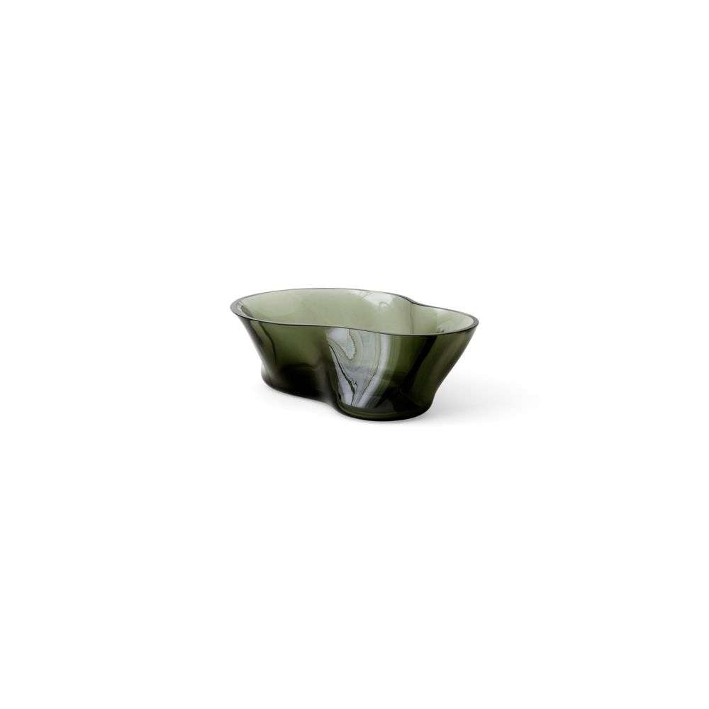 Aer Schale, rauchgrau, Höhe 9 cm, Glas - Audo