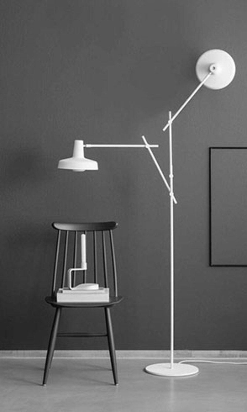 Arigato Floor Lamp Double White - Grupa