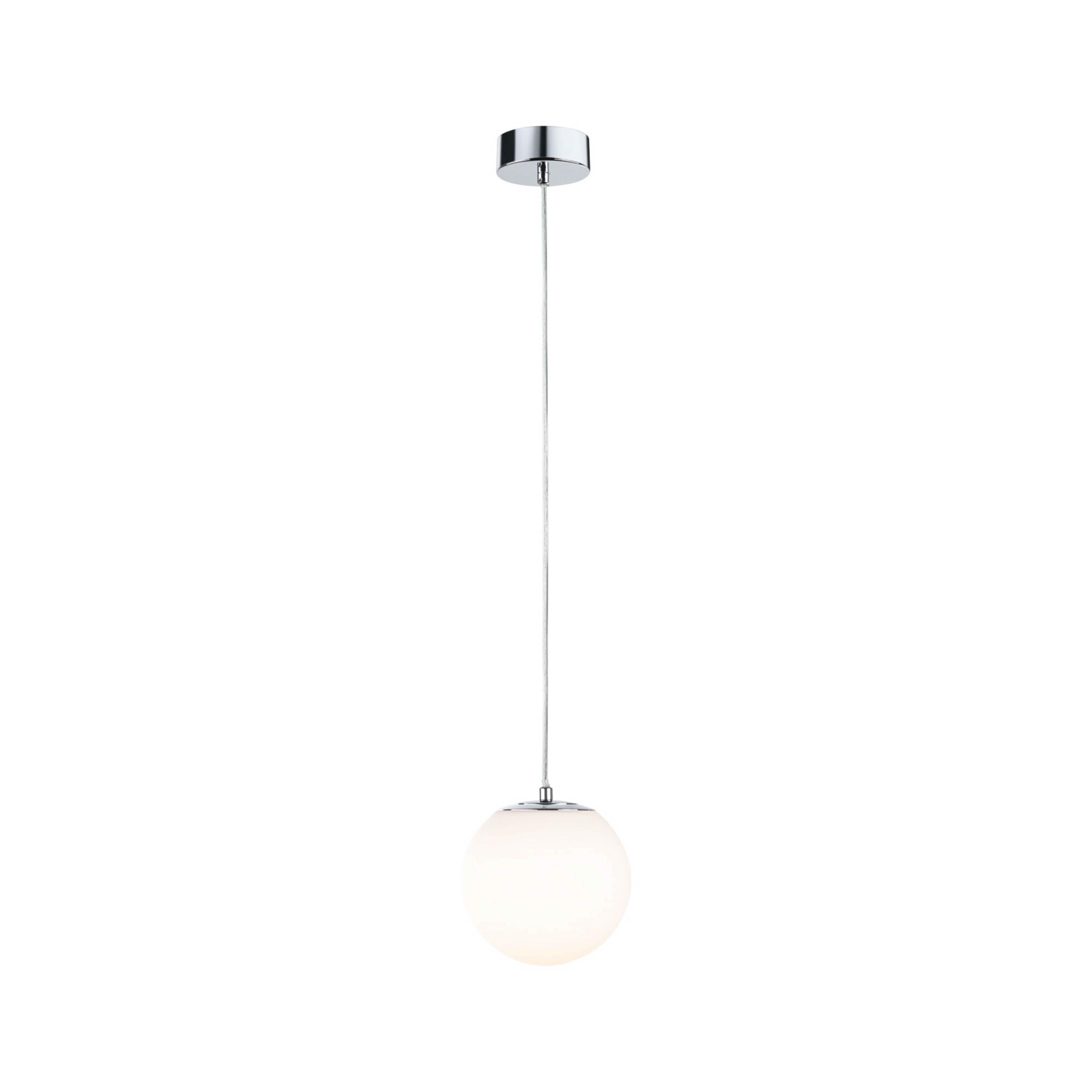 Gove LED Suspension IP44 Chrome/Satin - Paulmann