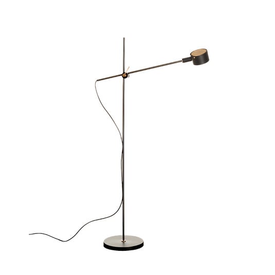 Oluce G.O. 352 LED-Stehleuchte, schwarz