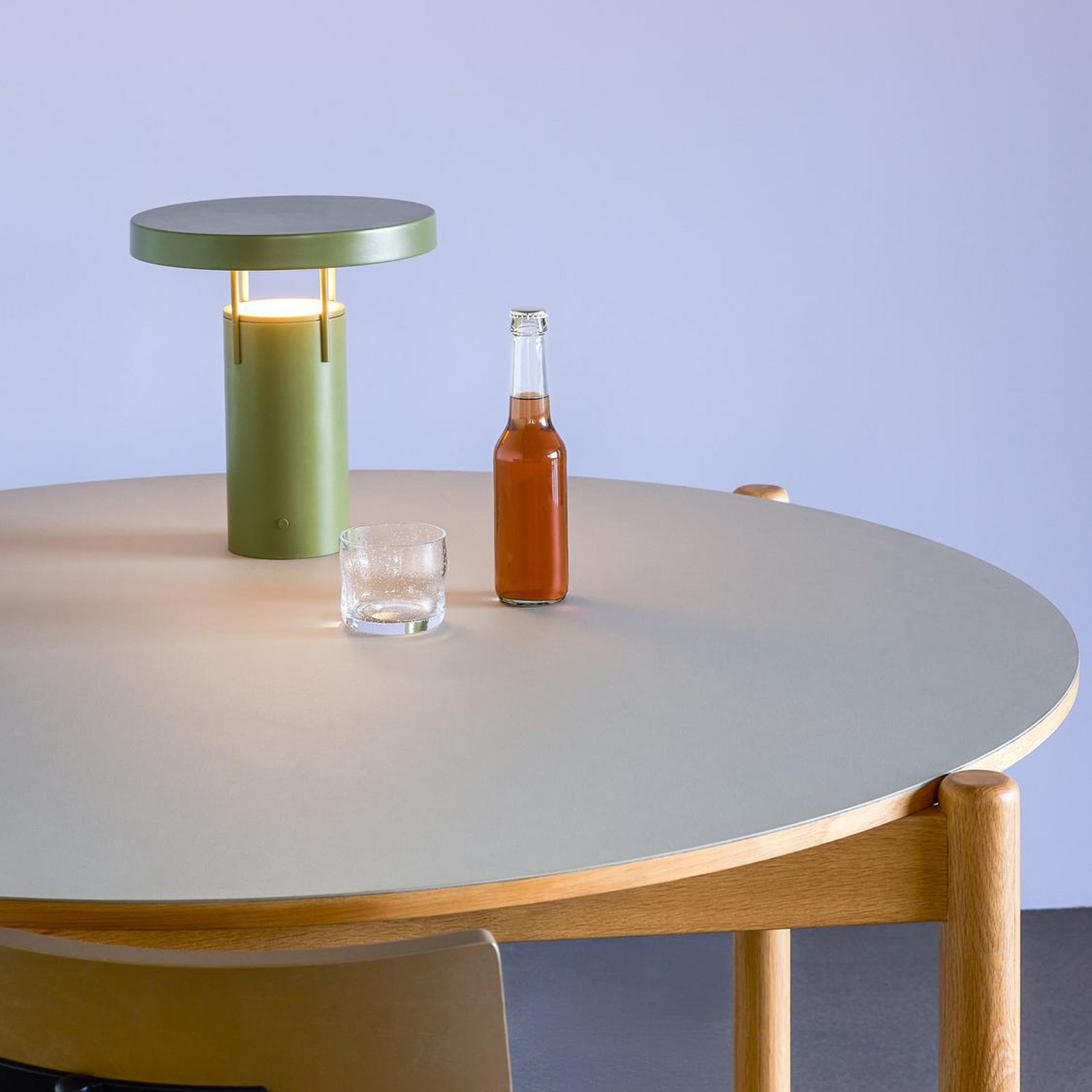 BringMe Mini LED tafellamp, groen, hoogte 20 cm - MOOI