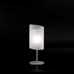 Papiro table lamp, satinised