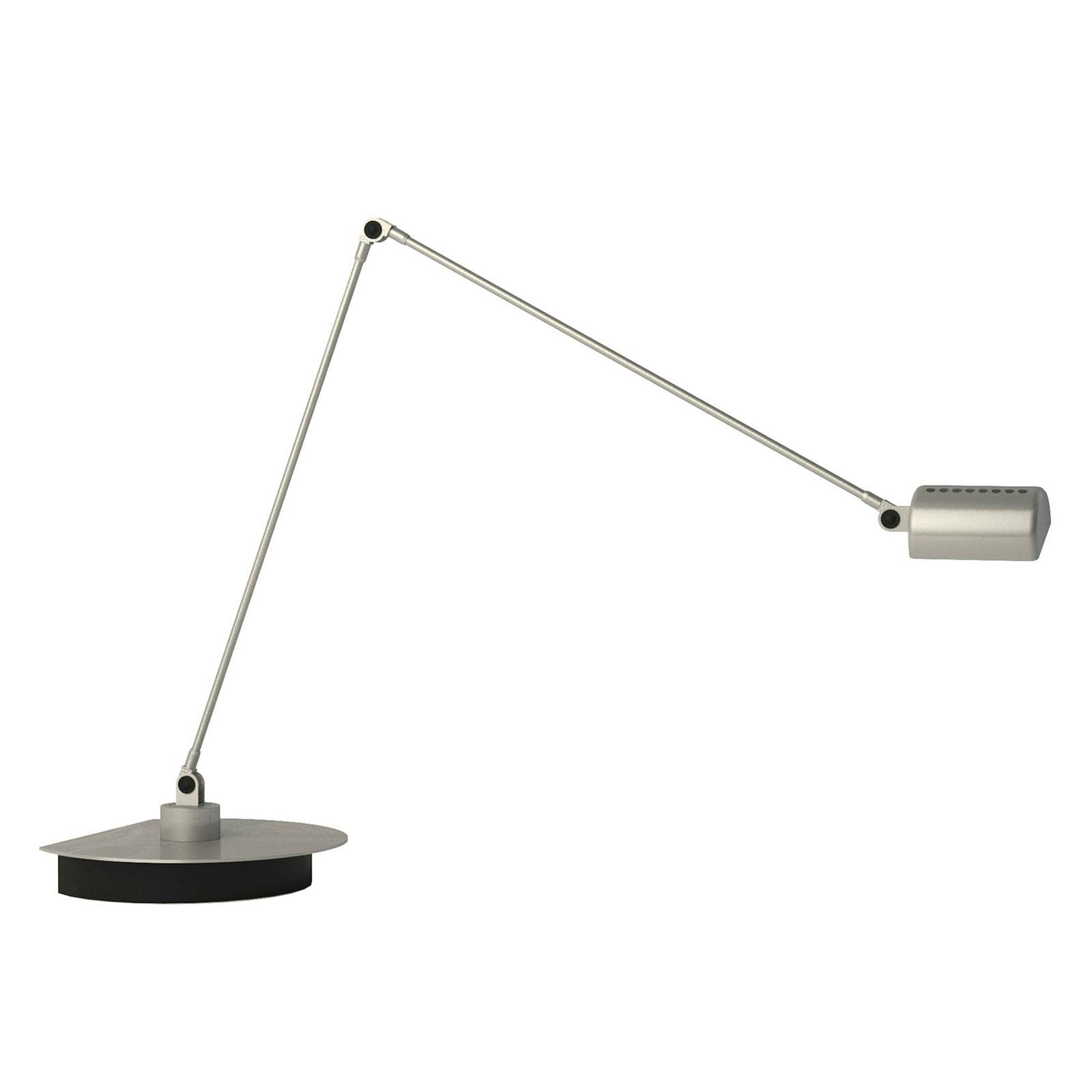 Lumina Daphine Cloe -LED-pöytälamppu nikkeli