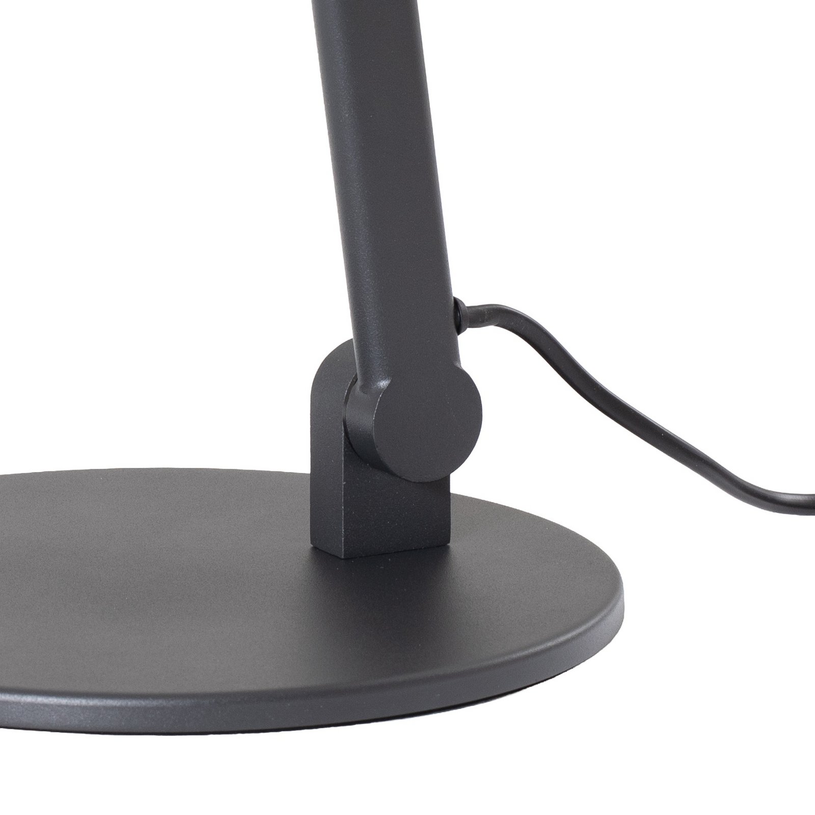 Lucande bordlampe Silka, 93 cm, svart, justerbar, E27