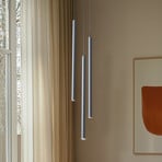 Hanglamp Sopel 3, antraciet, rond, 3-lamps, staal, G9