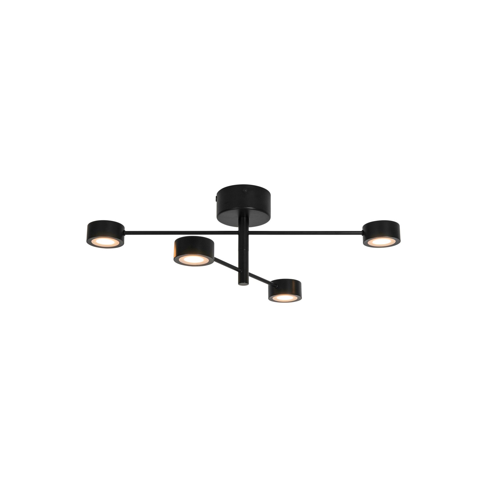 Clyde Flex 4-Rail Plafonnier Black - Nordlux
